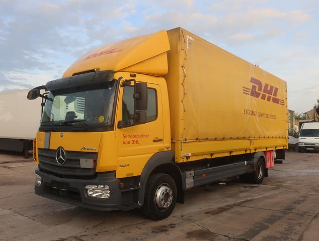 Mercedes-Benz Atego 1224 oblon hidraulic Klima cârlig de remorcare