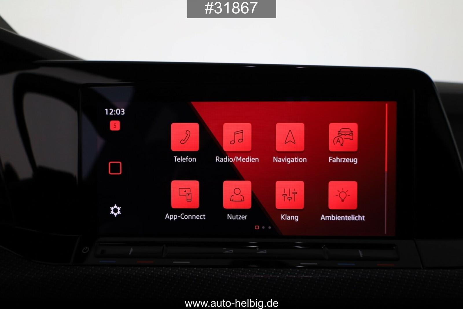 Volkswagen Golf VIII Lim. 1.5 eTSI R-Line #Black#18Z#IQ.Lig, миниатюра 16