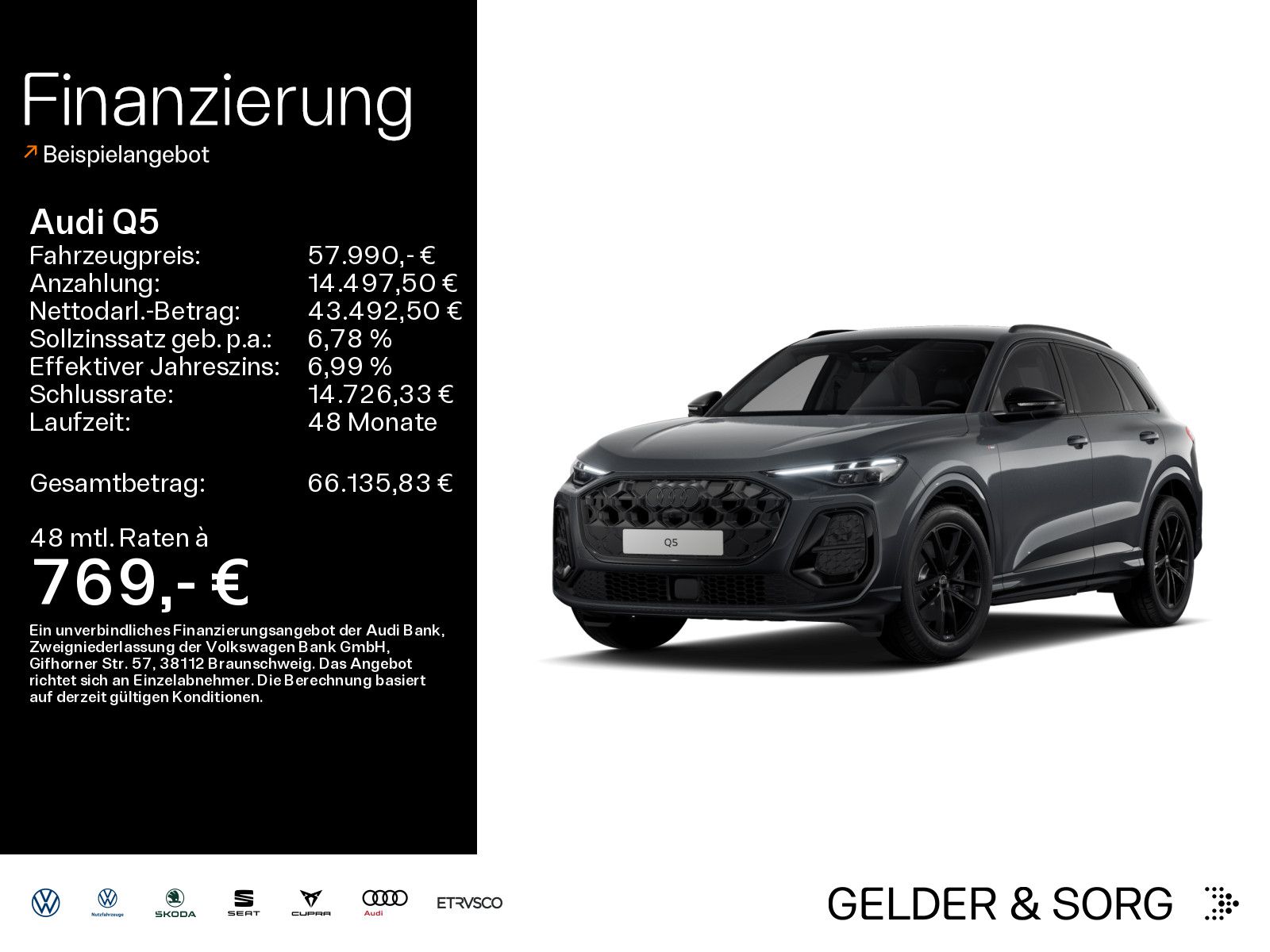 Audi Q5 TDI quattro 360°*AHK*Sound*LED*Virtual