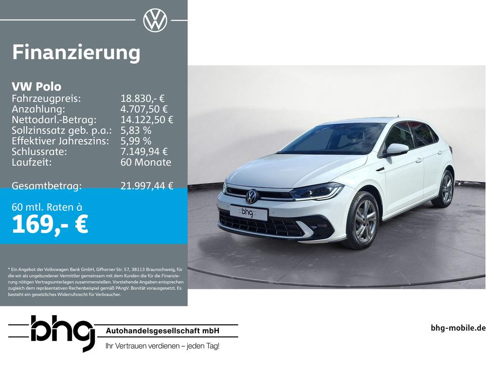 Volkswagen Polo 10 TSI RLINE 2022