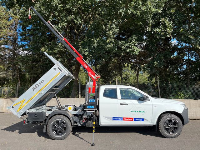 Isuzu D-Max Space Cab L AT BIG-MAX L2 Kipper und Kran