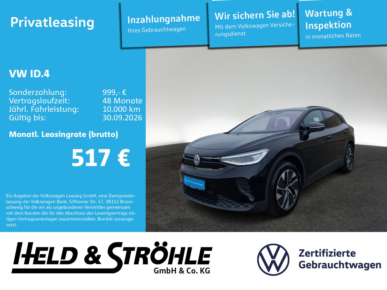 Volkswagen ID.4 Pro 210 kW AHK NAVI IQ.LED KAM WÄPU 19 SHZ foto 1