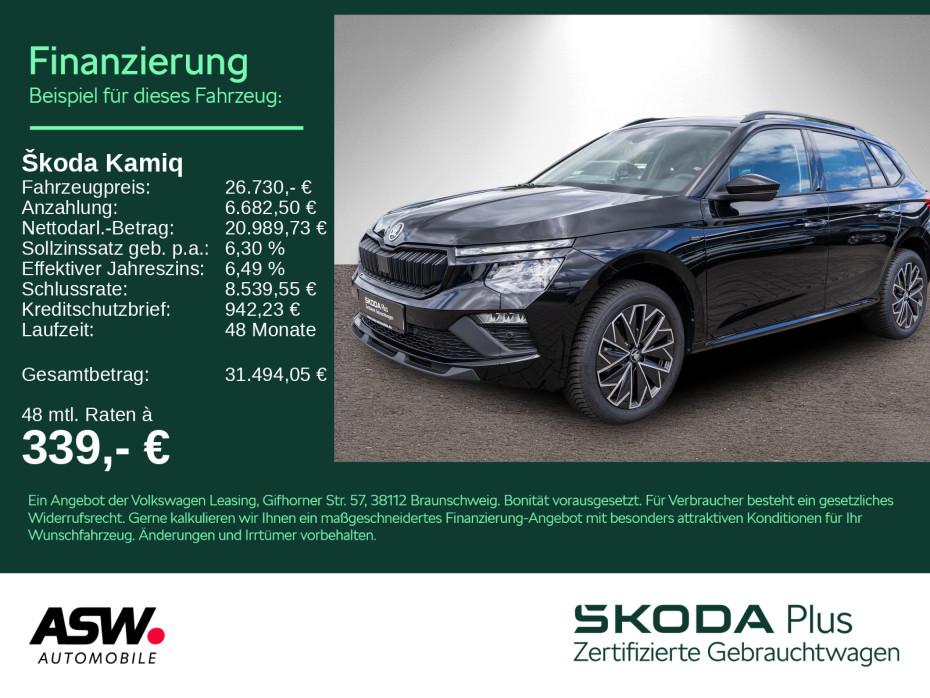 Skoda Kamiq Tour 1.5 TSI DSG LED Navi RFK ACC AHK
