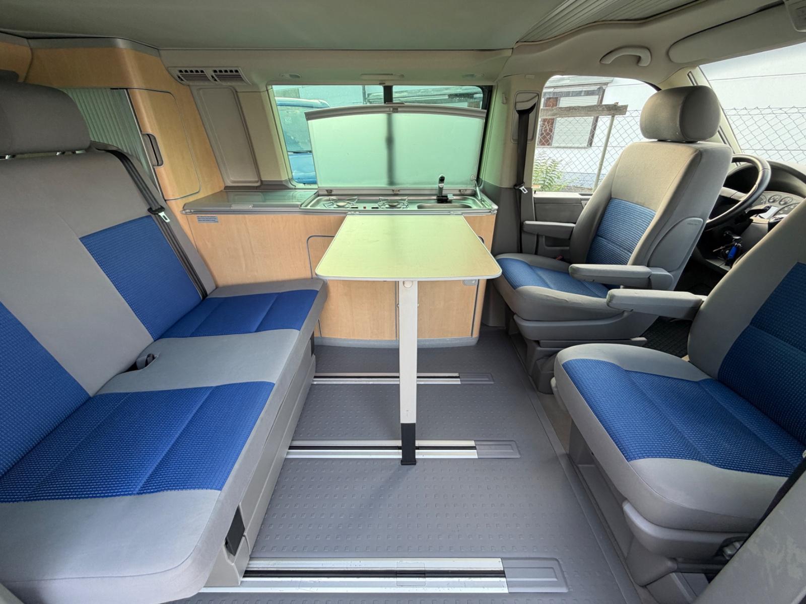 VOLKSWAGEN T5 CALIFORNIA COMFORTLINE 2.5 TDI 174ch BVM Sièges chauffants Toit relevable