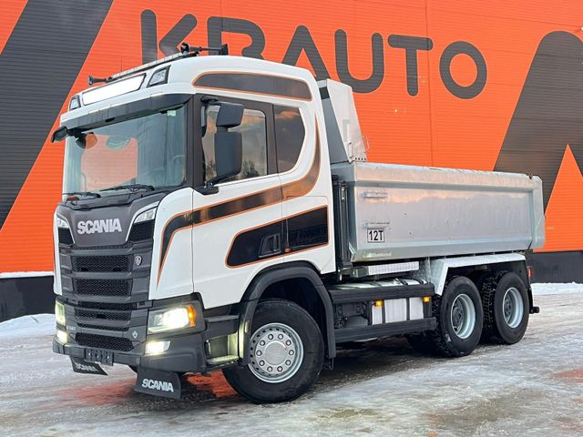 Scania R 580 6x4 RETARDER / FULL STEEL / BIG AXLES / BO