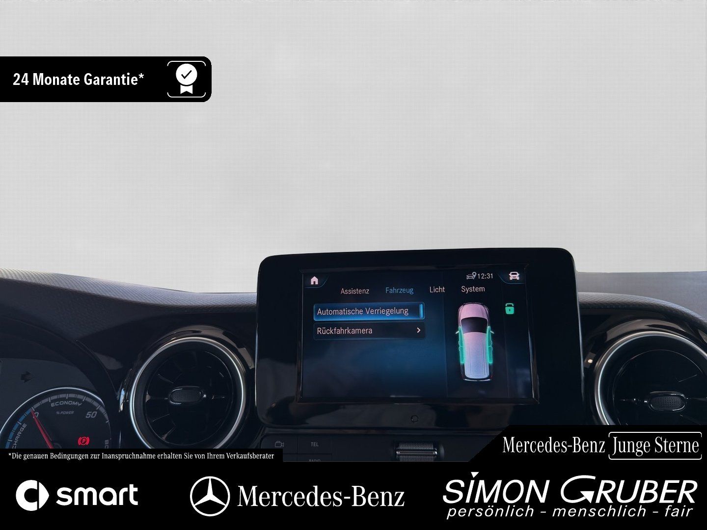 Fahrzeugabbildung Mercedes-Benz EQT 200 Power Ambi Kamera LED AHK AC22/DC75