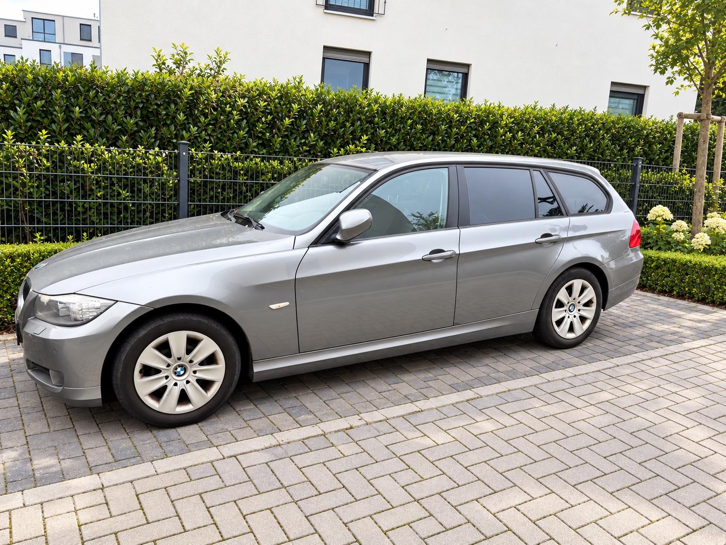 BMW 320 2010 — rear view