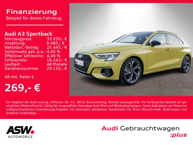 Audi A3 Sportback advanced 30TFSI Stroni Navi LED AHK