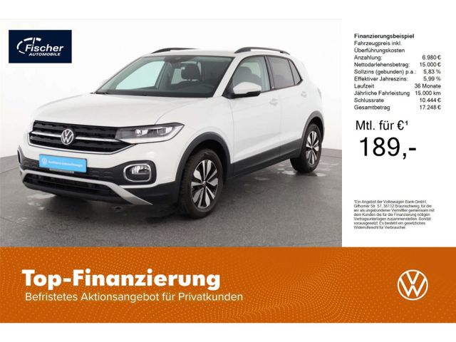 Volkswagen T-Cross 1.0 TSI Move 6-Gg. NAV/LED/ACC/Klima/SH