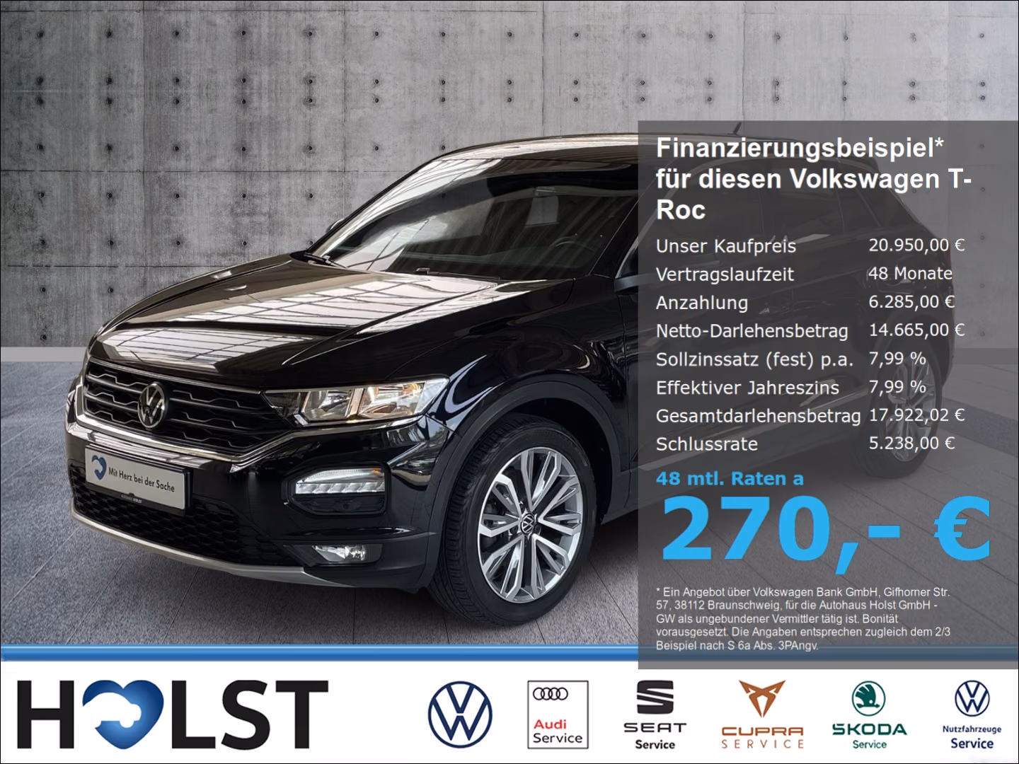 Volkswagen T-Roc 1.5TSI DSG Sport Navi ACC eHeckklappe