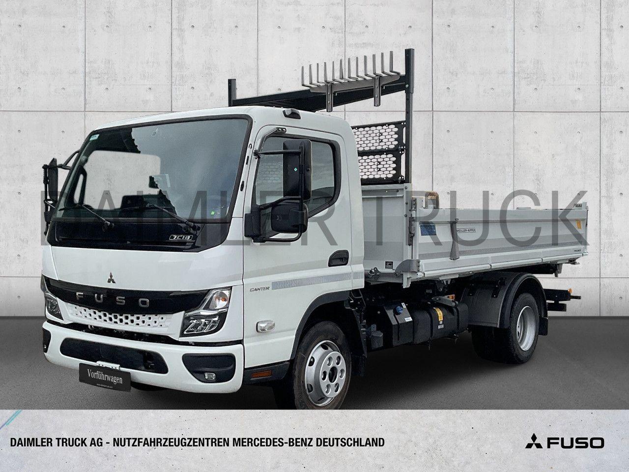 FUSO Mitsubishi Canter 7C18 4x2 Meiller Kipper AHK