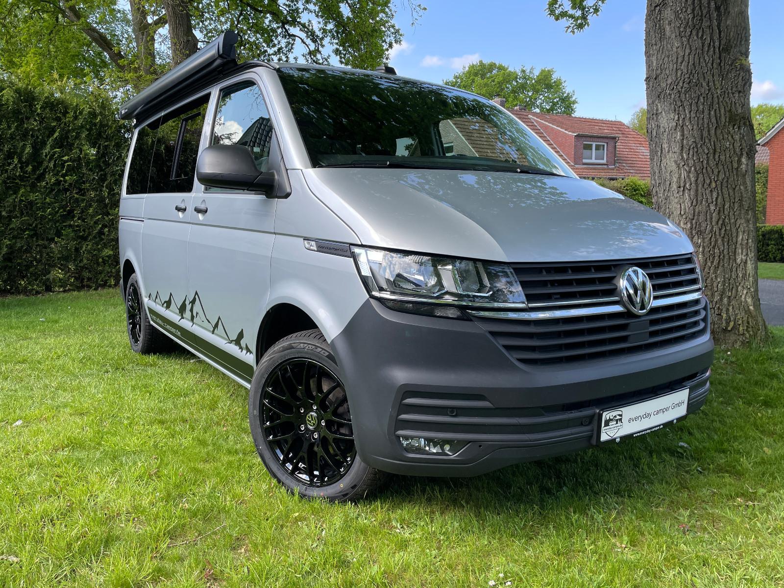 Volkswagen VORLAUF T6.1,AUTOM. 150PS,LED, everyday camper !