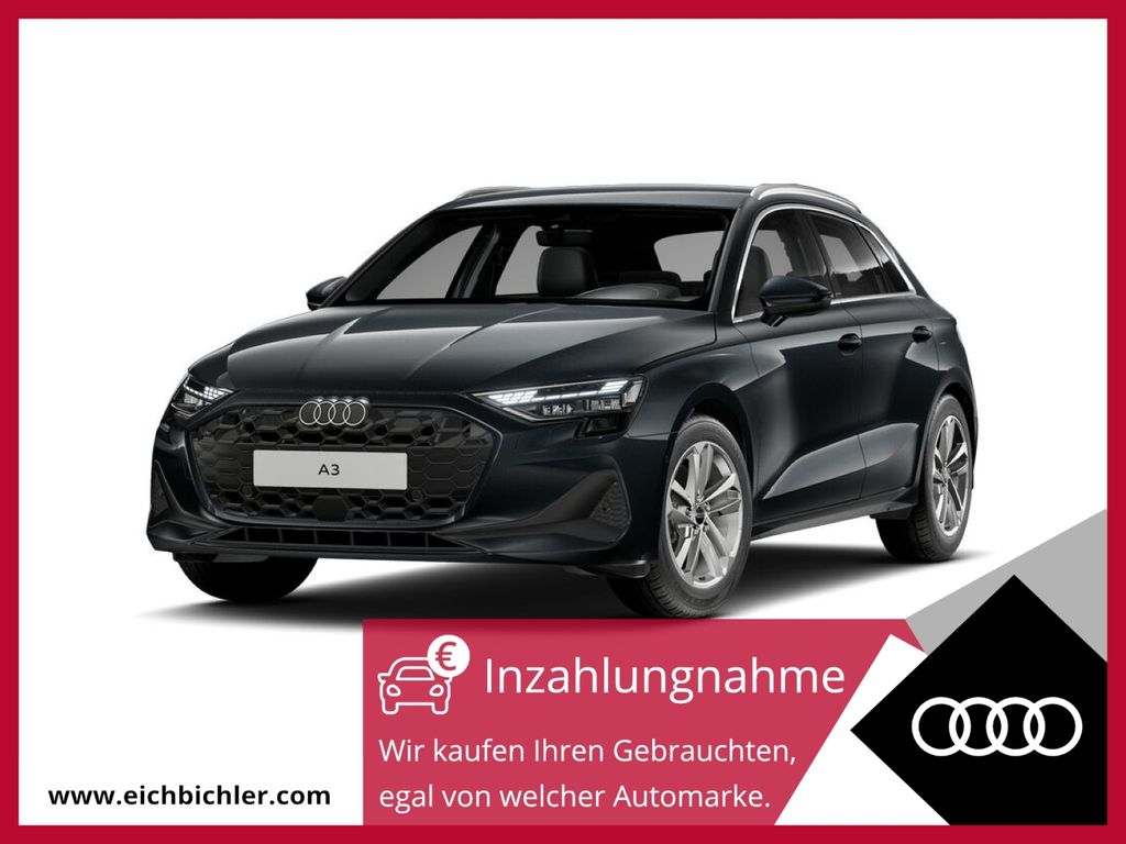 A3 Sportback 30 TDI ACC Kam. KlimaA LED LM Navi