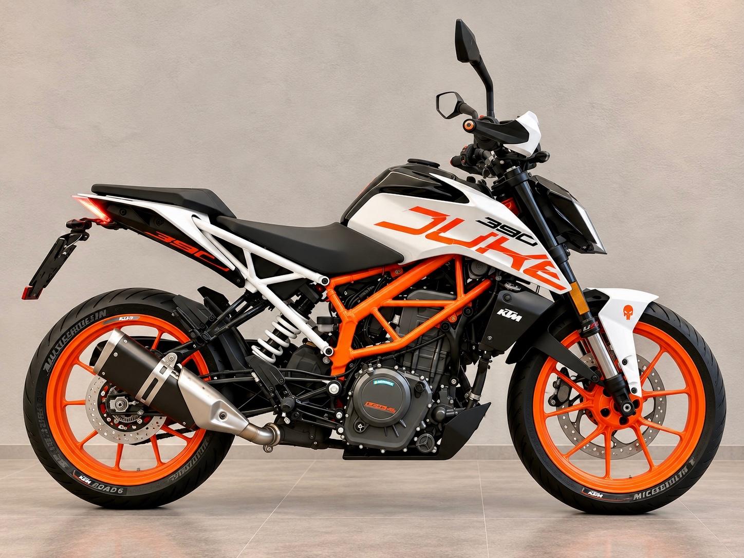 KTM 390 Duke | 1. Hand | tiefer