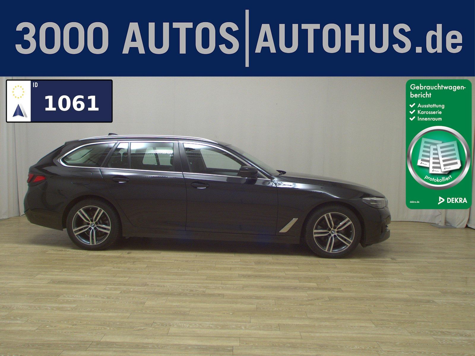 BMW 520dA Touring Navi LED LC-Pro RfK AHK PDC Shz