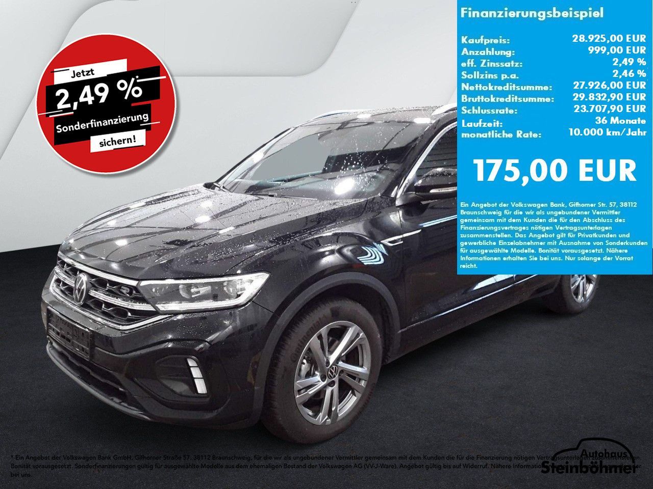 Volkswagen T-Roc R-Line 1.5TSI DSG LED Plus NAV AHK ACC