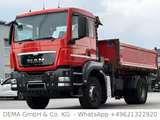 MAN TGS 18.440*4x4*Palfinger Kran*Dautel Kipper - Ladebordwand Dautel
