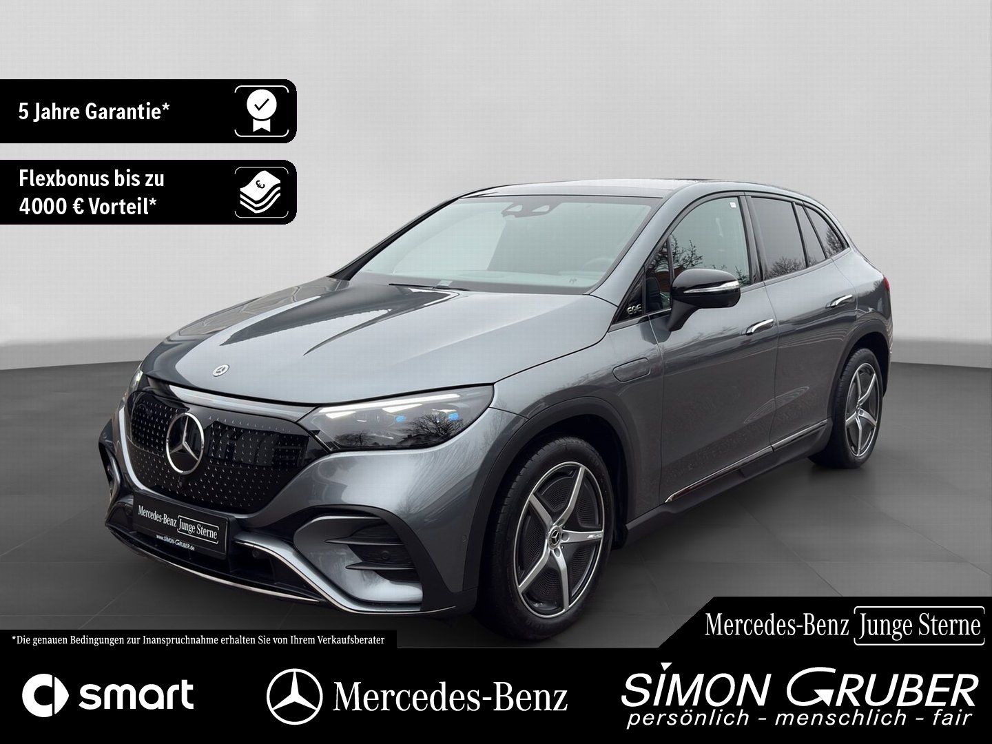 Fahrzeugabbildung Mercedes-Benz EQE 350 4M SUV AMG Pano Airmatic Leder AHK