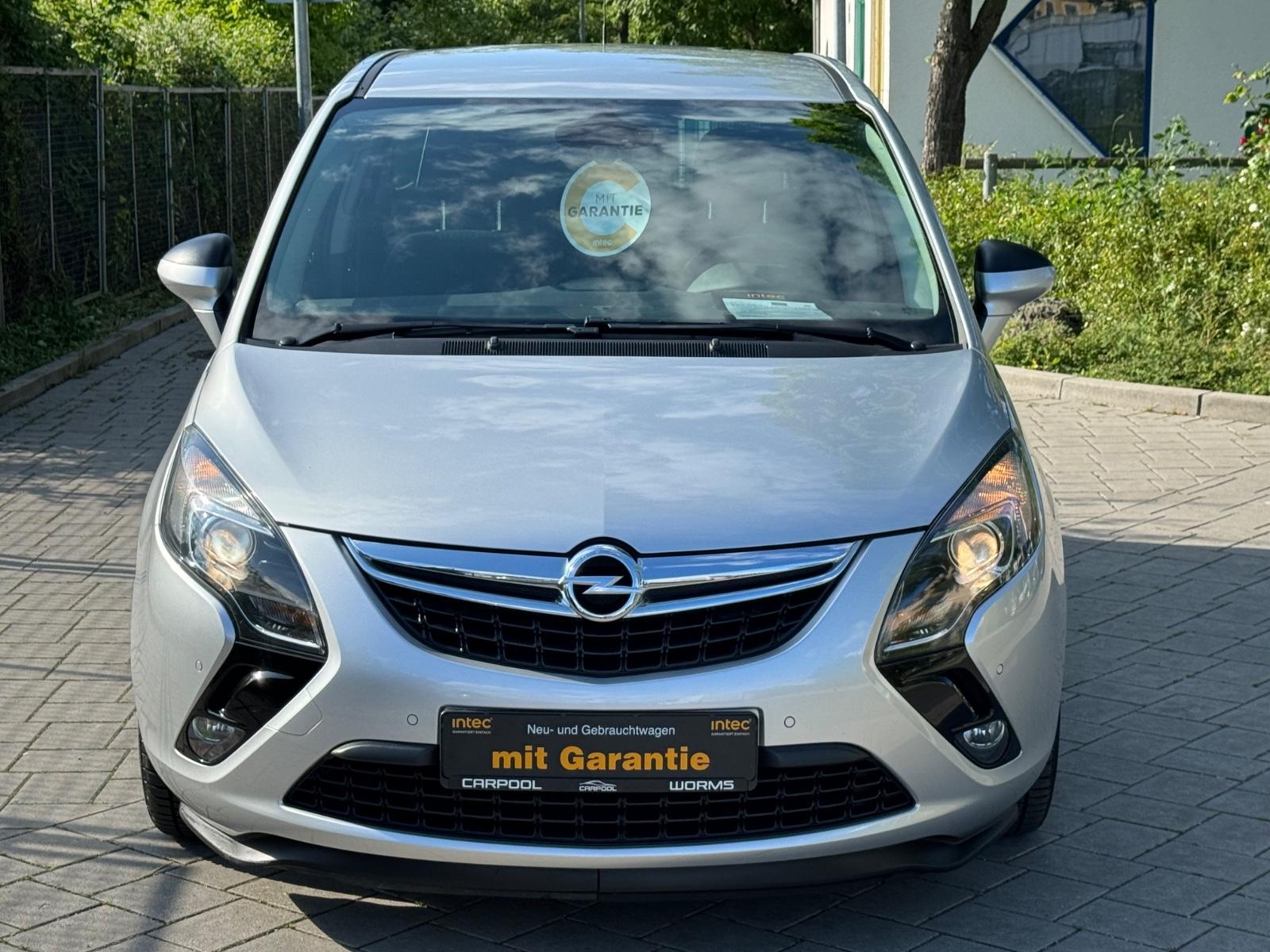 Opel Zafira 2012 — engine 1.956 cm³, 165 HP (121kW)