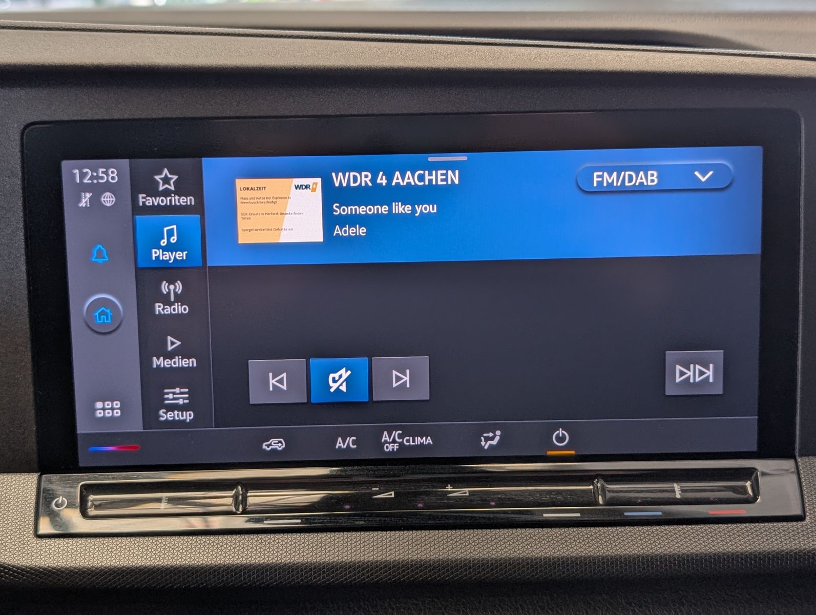 Fahrzeugabbildung Ford Tourneo Connect 2.0 Trend Tempo Navi Klima PDC