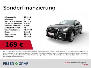 Audi Leasingangebot: Audi Q2 Advanced 35TFSI Navi+/SHZ/Kamera/CarPlay/GRA