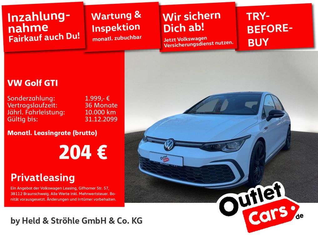 Volkswagen Golf GTI DSG Black Style PANO IQ.LIGHT NAVI H/K