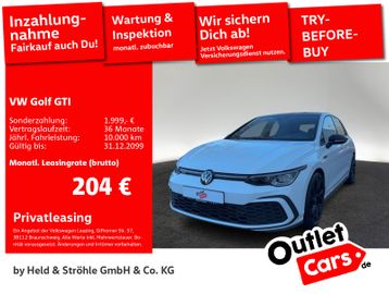 Volkswagen Leasingangebot: Volkswagen Golf GTI DSG Black Style PANO IQ.LIGHT NAVI H/K