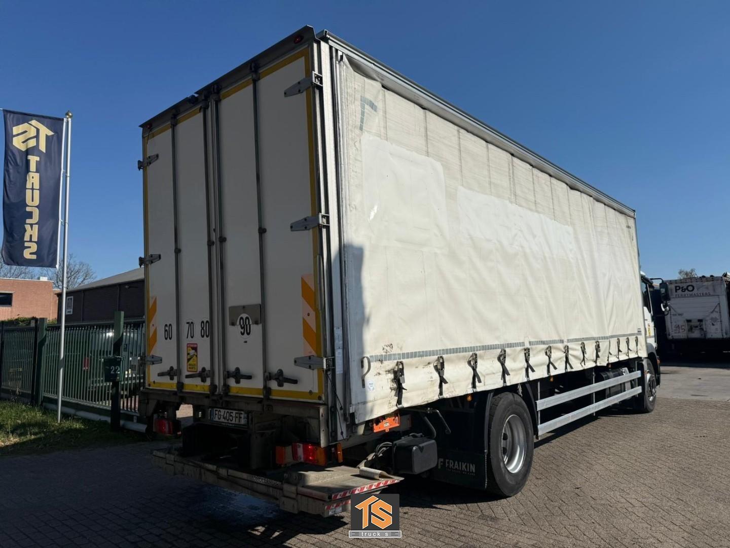 MAN TGM 18.290 4X2 18 TON - GARDINEN/SCHUIFZEIL - KE