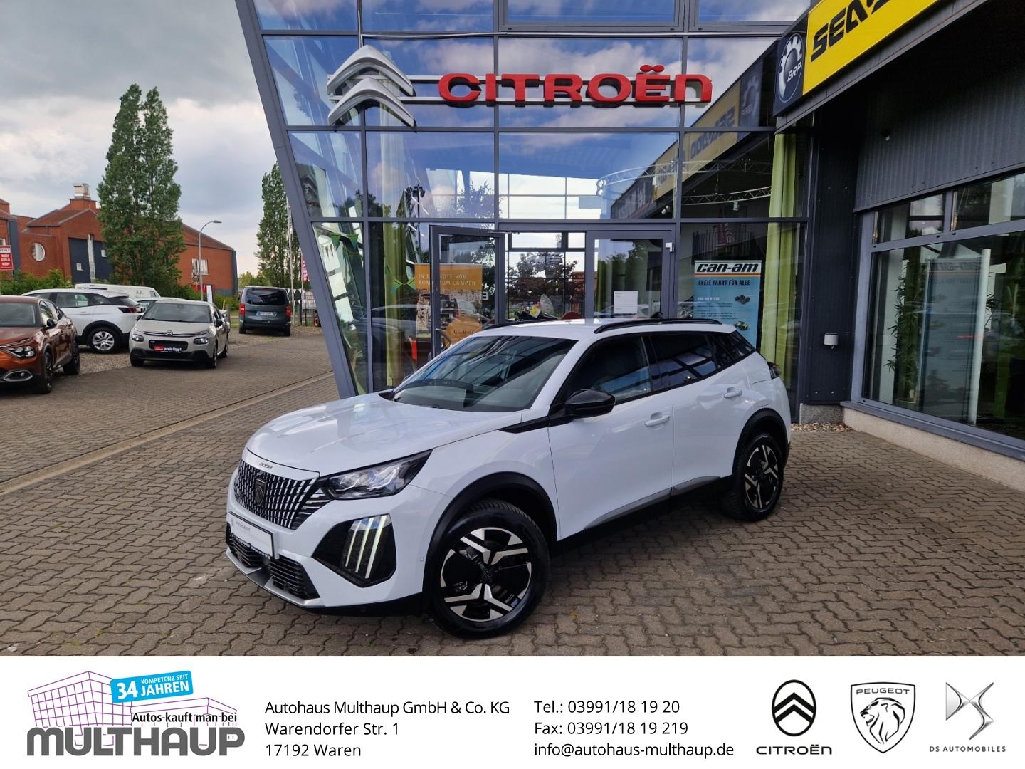 Peugeot 2008 Hybrid 145 Allure LED SHZ ACC 360 Kamera