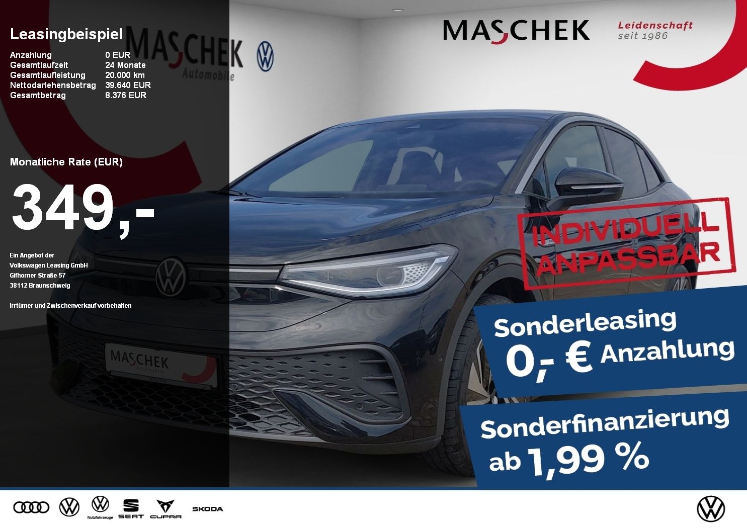 Volkswagen ID.5 Pro Performance TopSport Wärmepump Pano AHK