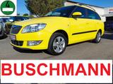 Skoda Fabia Combi Fresh*KLIMA*1.HD*PDC*SITZHZG*8-FACH - Skoda Fabia mit Benzin-Antrieb: Gelb