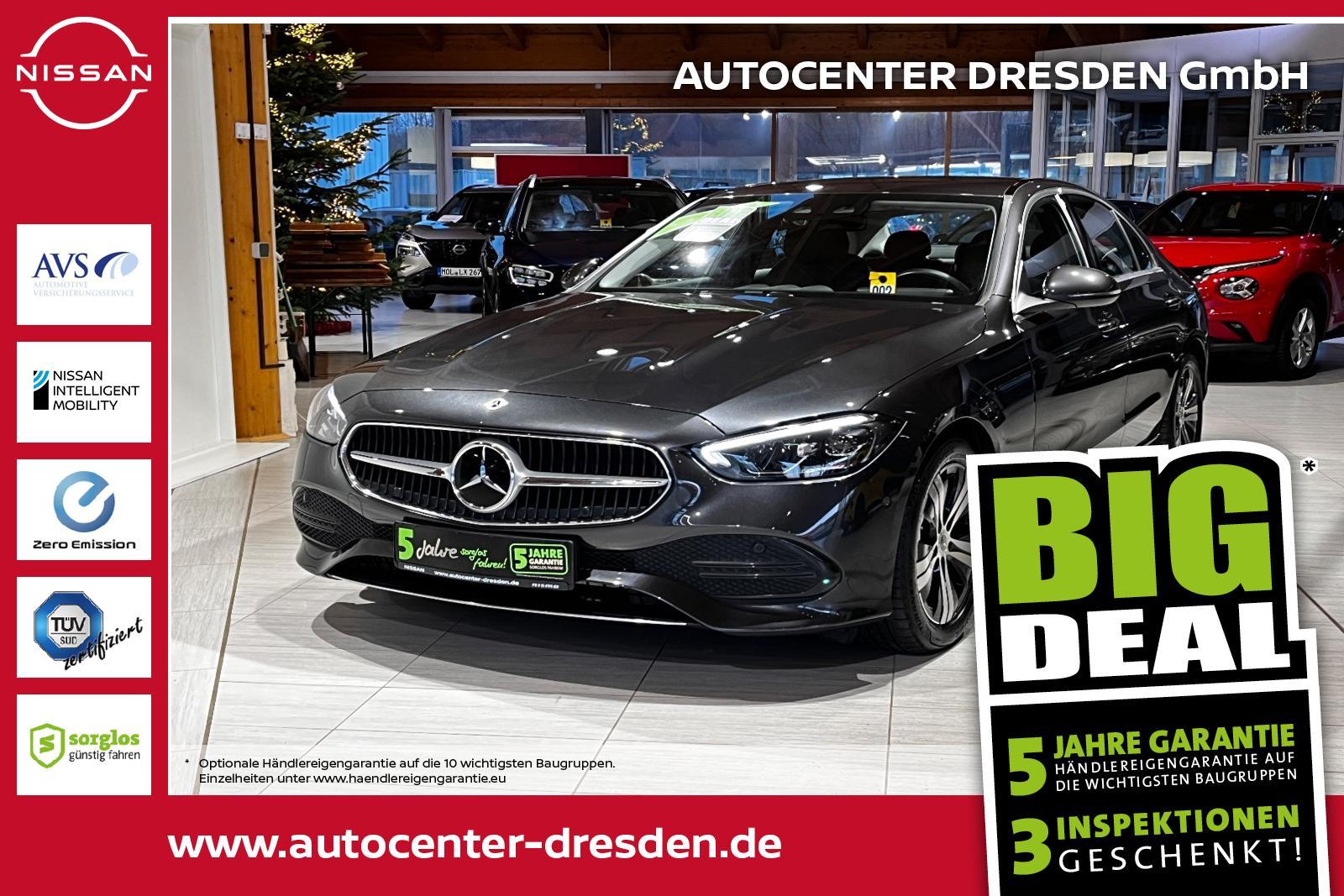 Mercedes-Benz C 200 d Avantgarde ACC+LED+Navi+SHZ+Kam.+KeyLess