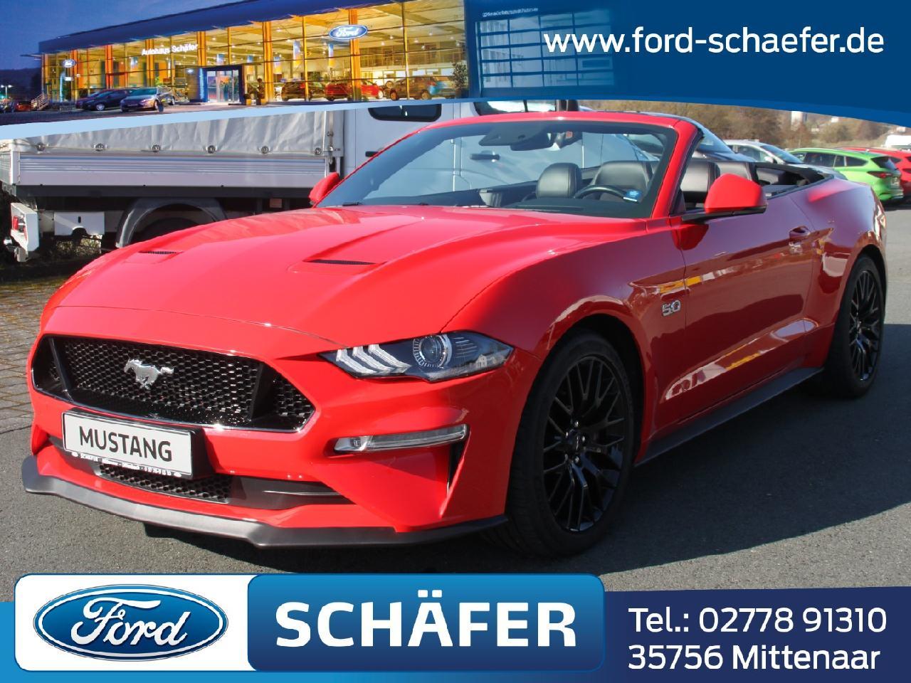 Ford Mustang GT Convertible+5.0+SHZ+LMF+CABRIO+RFK+