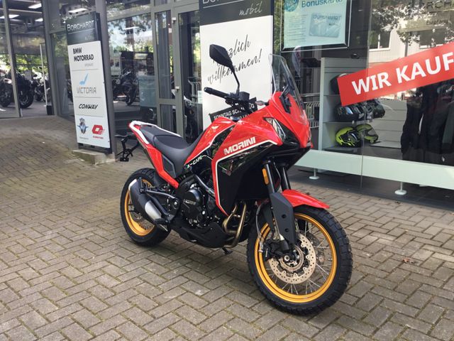 Moto Morini X-Cape 650 Speichenräder Gold