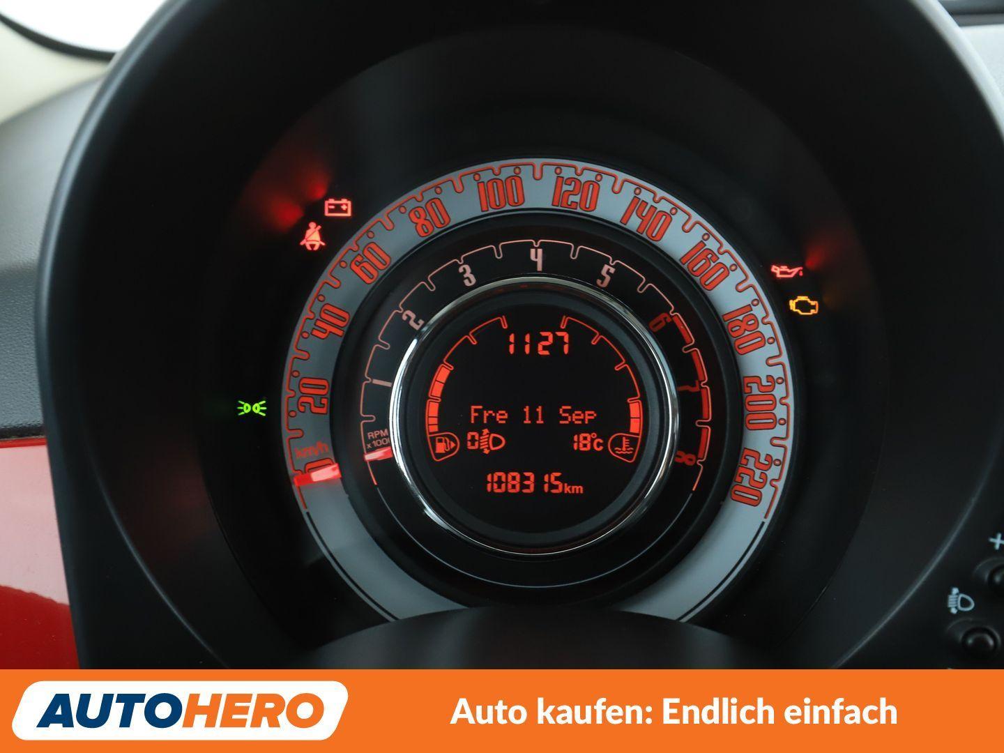 Fiat 500 1.2 Lounge *NAVI*PDC*ALU*KLIMA*