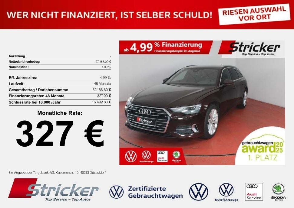 Audi A6 Avant Sport 40TDI quattro 327,-ohne Anzahlung