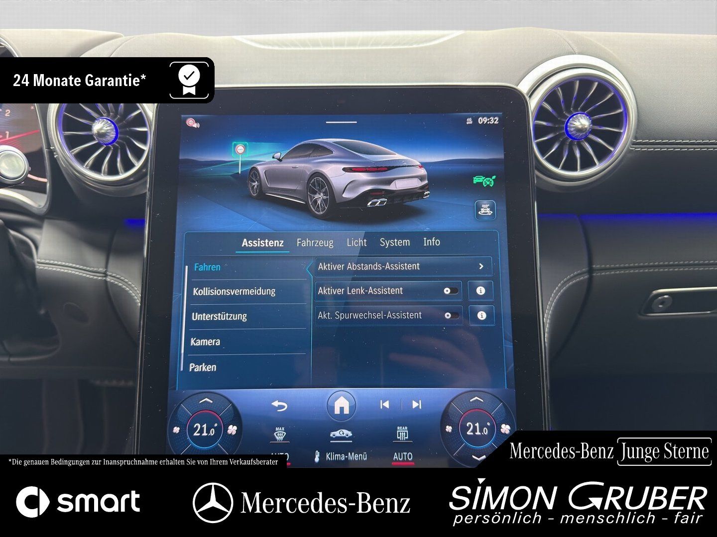 Fahrzeugabbildung Mercedes-Benz GT 63 4M+ Pano Massage Sitzklima Lift Burm HUD