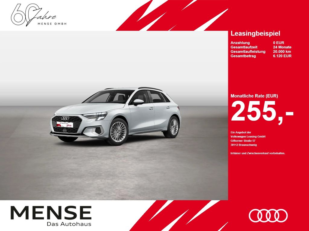 A3 Sportback 30 TFSI advanced ACC LED Navi PDC