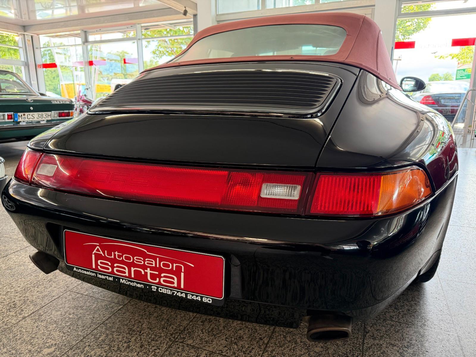 Porsche 993 C2 Cabrio 6-Gg.- 1.dt. Hd. PZ-Scheckheft