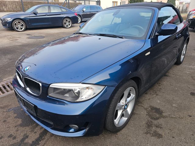 BMW 118 Baureihe 1 Cabrio  Leder Alu PDC Sitzheizung