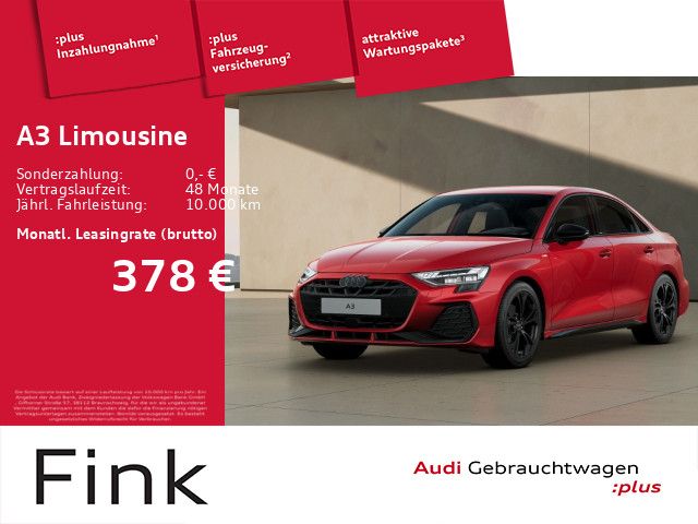 Audi A3 Limousine S line 35 TFSI S tronic Navi Kamera