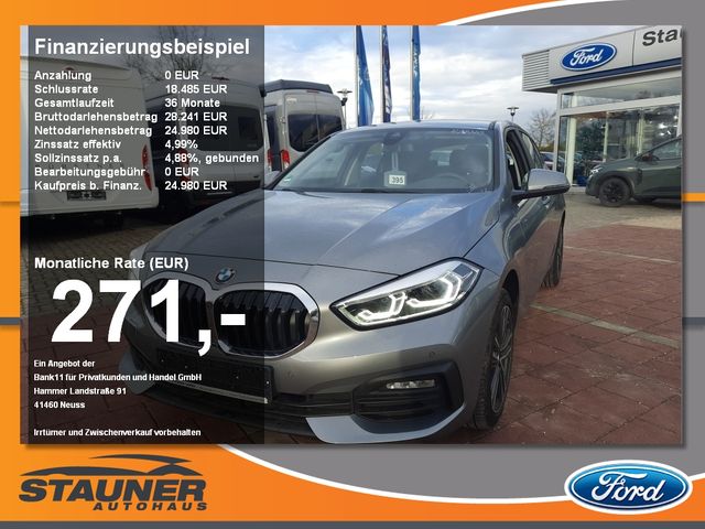 BMW 118i Advantage Navi ACC Kamera el. Heckklappe