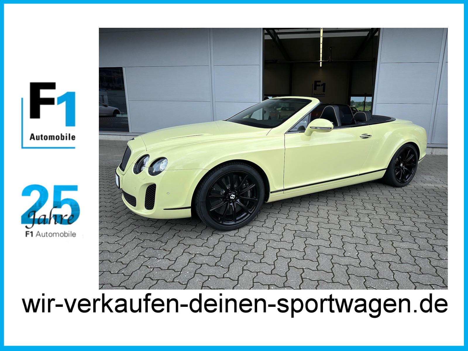 Bentley Continental Supersports Carbon-Sportsitze Windsc