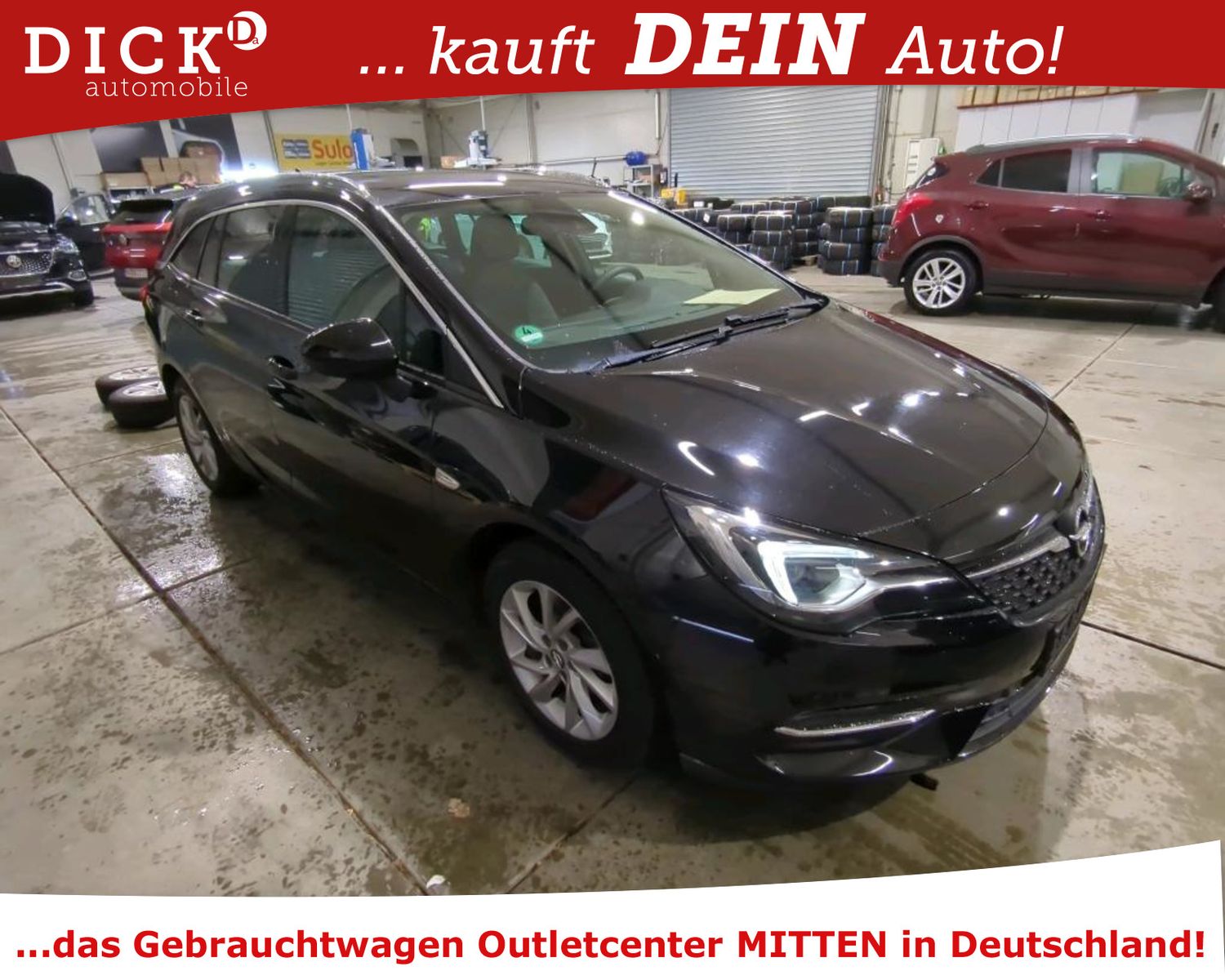 Fahrzeugabbildung Opel Astra K ST 1.2 Turbo Elegan LED/NAVI/SHZ/RFK/8Fa