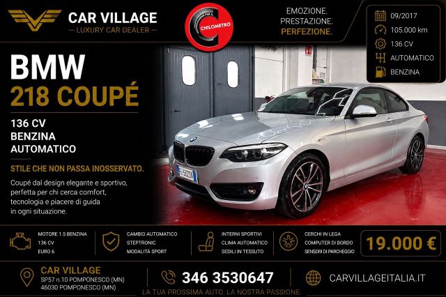 BMW Bmw 218 218d Coupé Sport