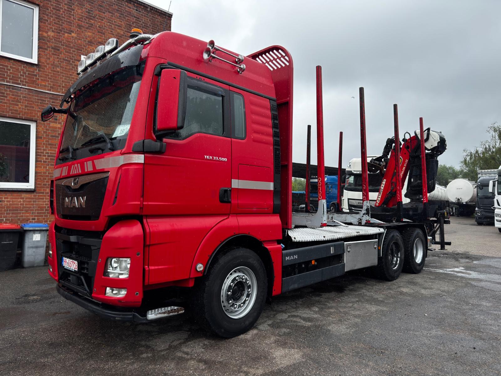 MAN TGS 33.500 6X4 Epsilon Kran M12Z105 Retarder