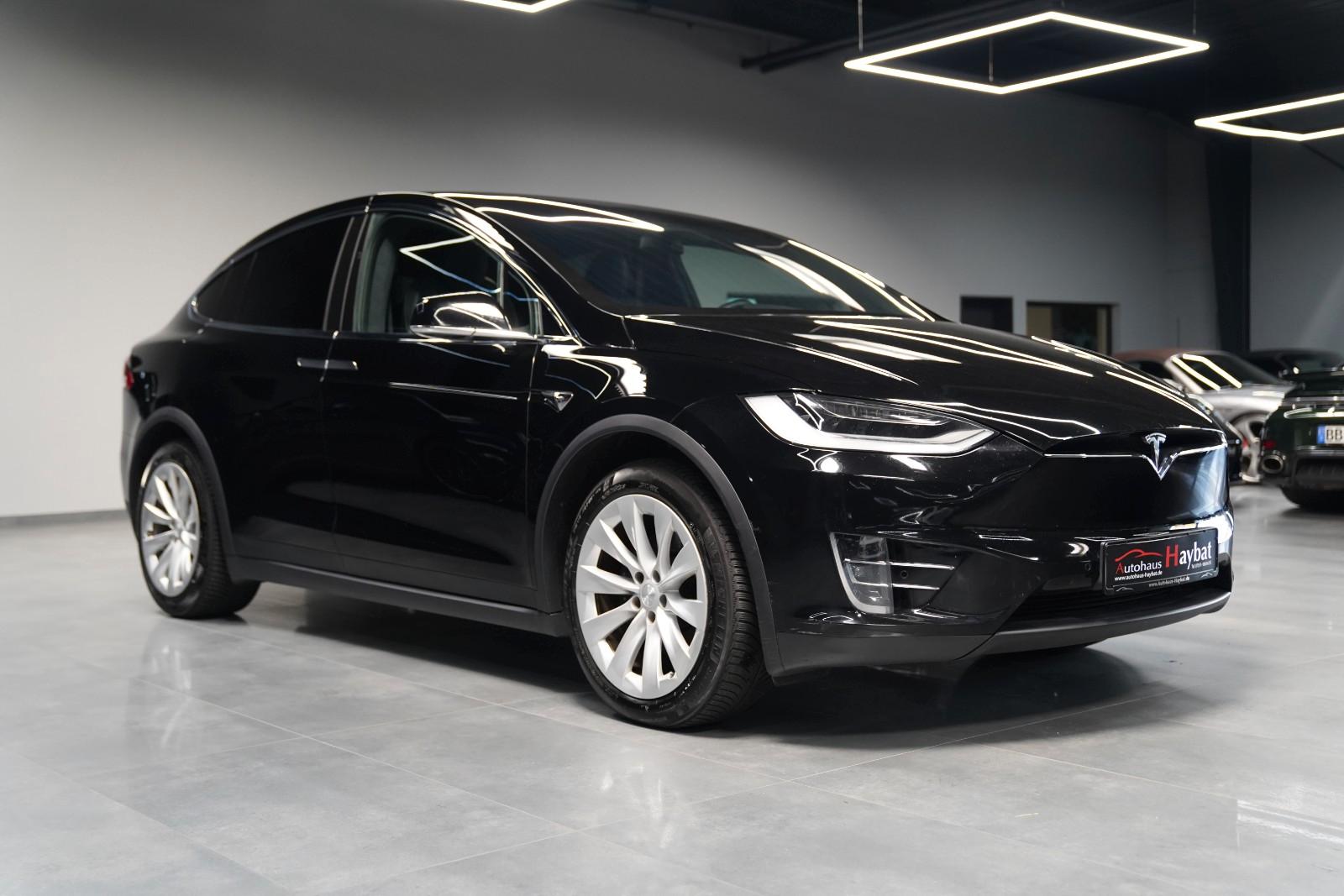 Tesla Model X in schwarz gebraucht kaufen bei mobile.de