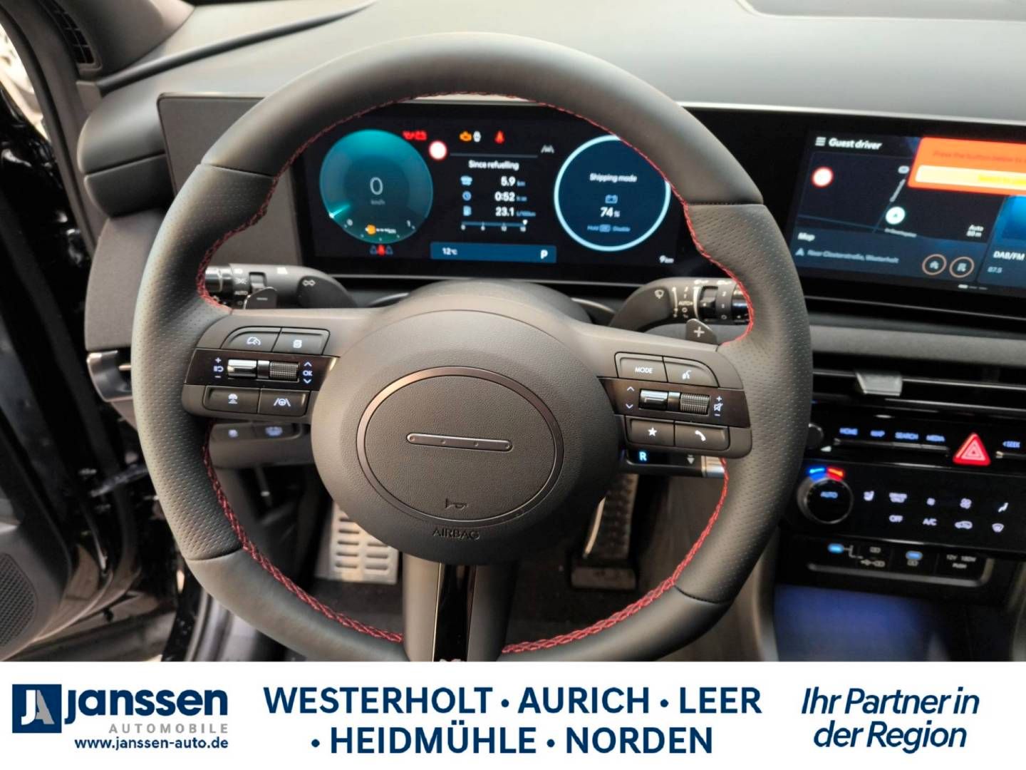 Fahrzeugabbildung Hyundai TUCSON FL HEV (MY26)  N Line LED-Paket