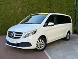 Mercedes-Benz V 220 d 9G Lang LED+MBUX+DISTR+KAM+SHZ+PARK+7Si - weiße Mercedes-Benz V-Klasse
