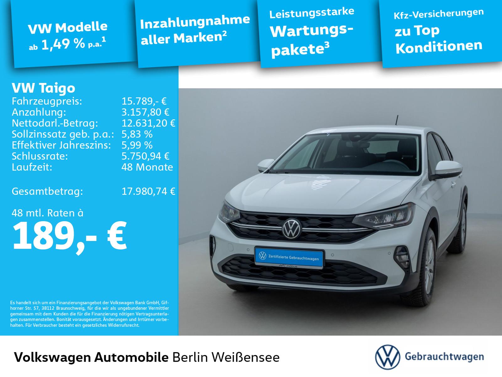Volkswagen Taigo 1,0 TSI*LED*APP*PDC*SHZ*KLIMA*GJR*DAB*, миниатюра 23